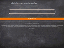 Tablet Screenshot of jakobshagener-storchenhof.de